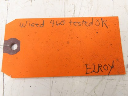 Lightnin Electric Mixer Clamp-On Agitator Drive 1/2Hp 230/460V 37"x5" Impeller