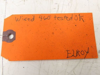 Lightnin Electric Mixer Clamp-On Agitator Drive 1/2Hp 230/460V 37"x5" Impeller