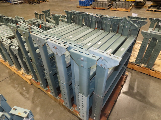 Hytrol MS-7 36"W Conveyor Leg Stationary Floor Support 33-5/8" to 45-5/8"H