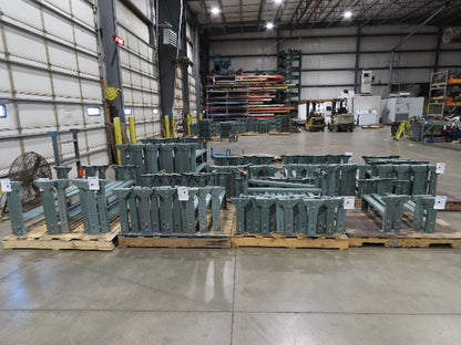 Hytrol MS-7 36"W Conveyor Leg Stationary Floor Support 33-5/8" to 45-5/8"H