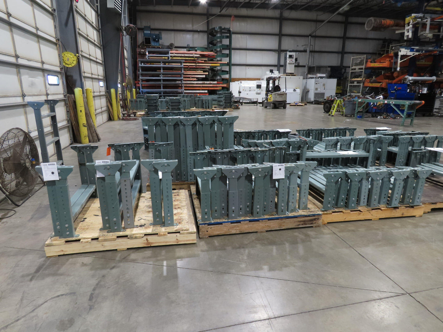 Hytrol MS-6 34"W Conveyor Leg Stationary Floor Support 23-5/8" to 35-5/8"H