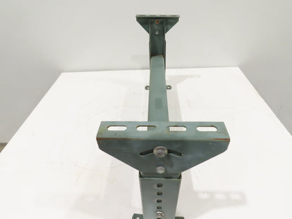 Hytrol MS-4 30"W Conveyor Leg Stationary Floor Support 15-5/8" to 21-5/8"H
