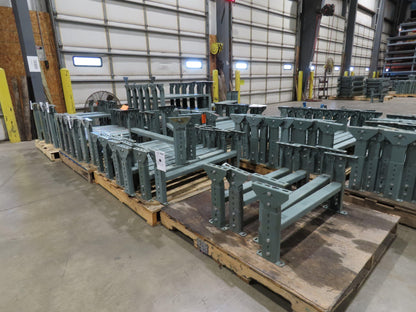 Hytrol MS-4 30"W Conveyor Leg Stationary Floor Support 15-5/8" to 21-5/8"H