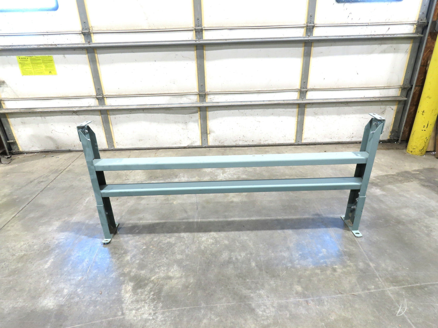 64"W Conveyor Leg Stationary Floor Support 25-5/8" to 31-5/8"H Heavy Duty