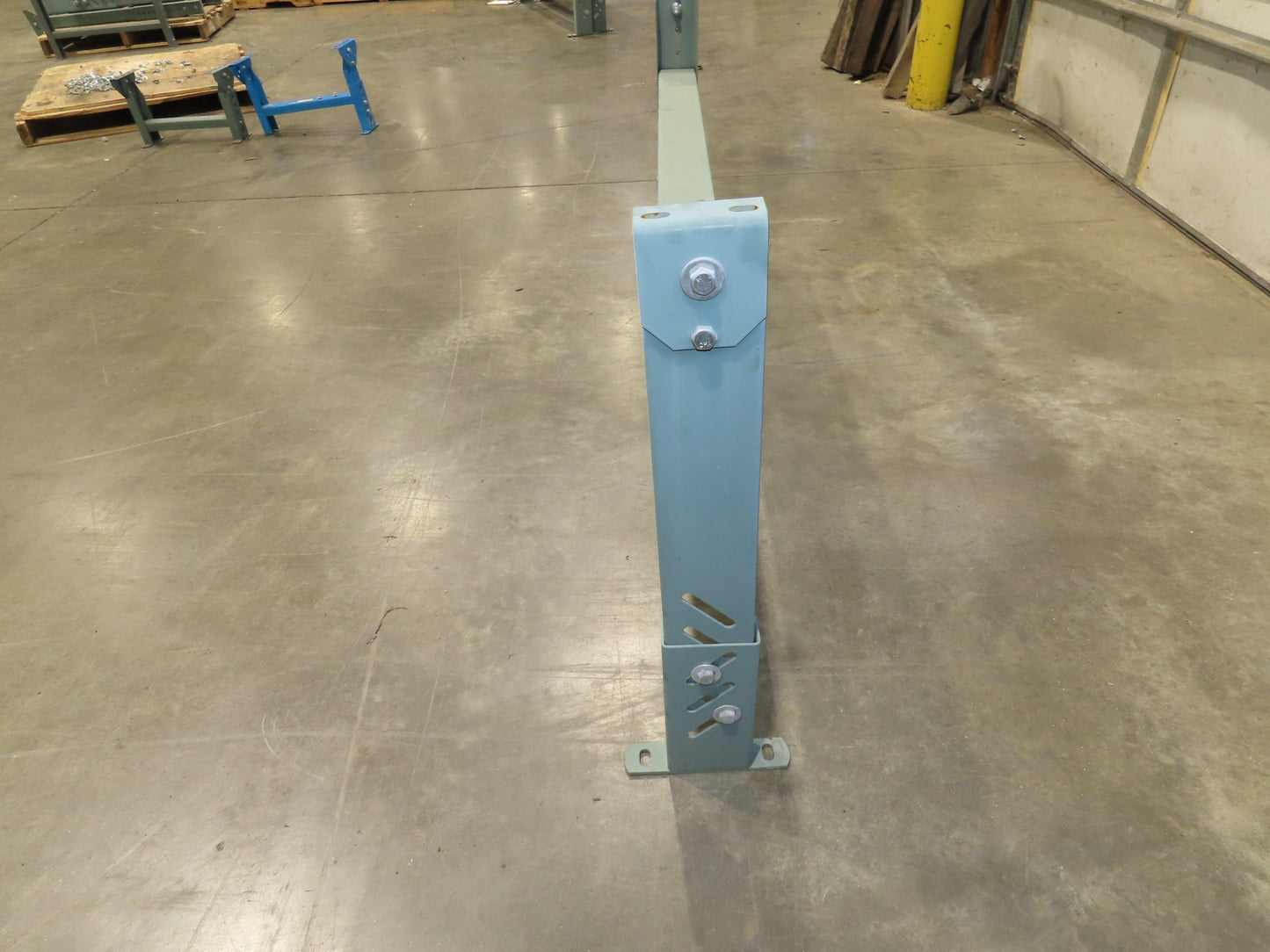 64"W Conveyor Leg Stationary Floor Support 25-5/8" to 31-5/8"H Heavy Duty