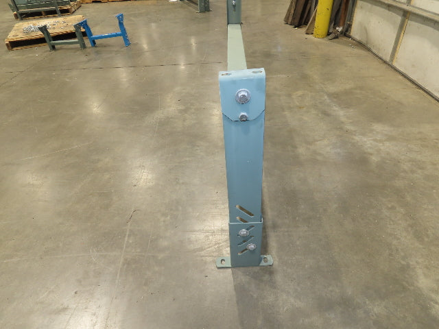 64"W Conveyor Leg Stationary Floor Support 25-5/8" to 31-5/8"H Heavy Duty