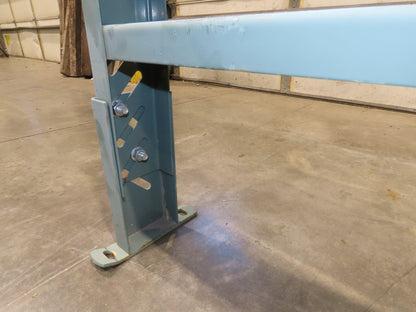64"W Conveyor Leg Stationary Floor Support 25-5/8" to 31-5/8"H Heavy Duty