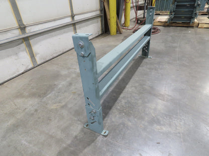 64"W Conveyor Leg Stationary Floor Support 25-5/8" to 31-5/8"H Heavy Duty