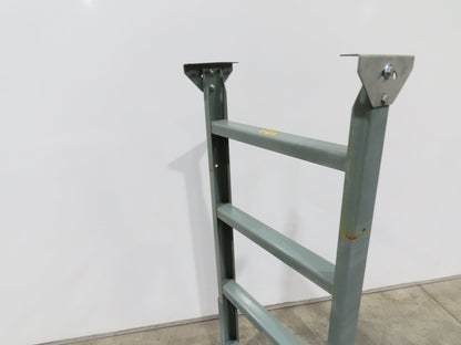 Hytrol MS-9 24"W Conveyor Leg Stationary Floor Support 57-5/8" to 69-5/8"H