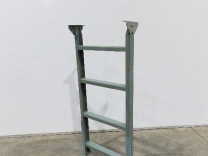 Hytrol MS-9 24"W Conveyor Leg Stationary Floor Support 57-5/8" to 69-5/8"H