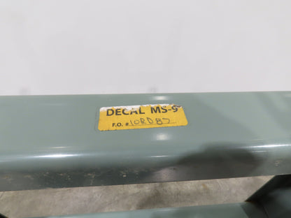 Hytrol MS-9 24"W Conveyor Leg Stationary Floor Support 57-5/8" to 69-5/8"H