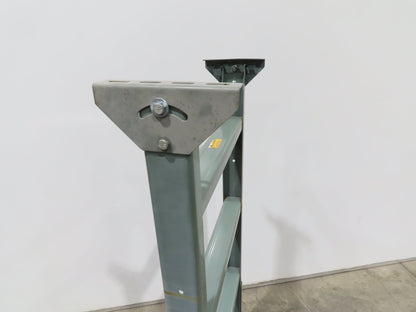 Hytrol MS-9 24"W Conveyor Leg Stationary Floor Support 57-5/8" to 69-5/8"H