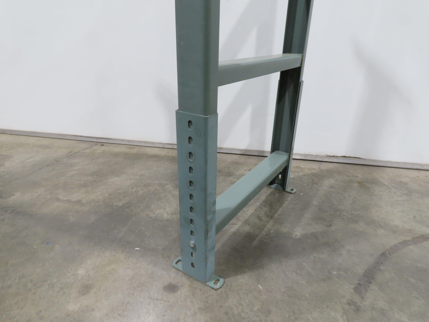 Hytrol MS-9 24"W Conveyor Leg Stationary Floor Support 57-5/8" to 69-5/8"H