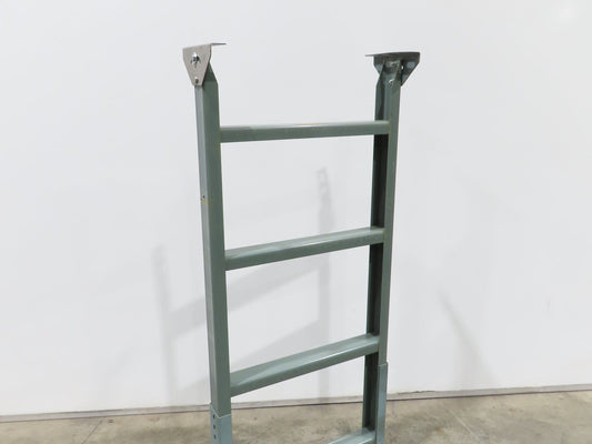 Hytrol MS-9 24"W Conveyor Leg Stationary Floor Support 57-5/8" to 69-5/8"H