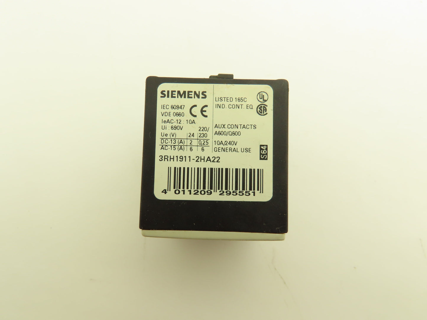 Siemens 3RH1911 31NC 12NO 10A 240v Auxiliary Contact Mixed Lot Of 12