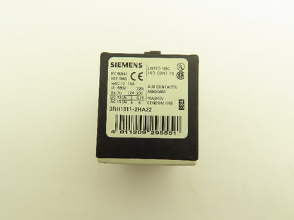 Siemens 3RH1911 31NC 12NO 10A 240v Auxiliary Contact Mixed Lot Of 12