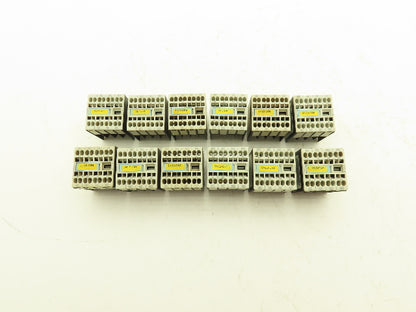 Siemens 3RH1911 31NC 12NO 10A 240v Auxiliary Contact Mixed Lot Of 12