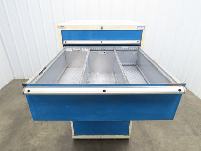 Lista 5 Drawer Industrial Tooling Cabinet 30x29x60" Lyon Stanley Vidmar Box