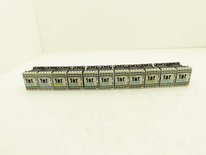Siemens 3RH1140-2BB40 Auxiliary Contactor Size S00 4NO 600vAC 10A Lot Of 11