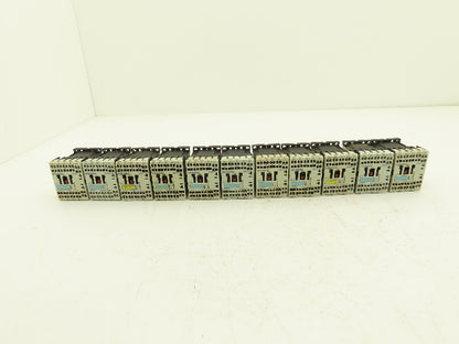 Siemens 3RH1140-2BB40 Auxiliary Contactor Size S00 4NO 600vAC 10A Lot Of 11