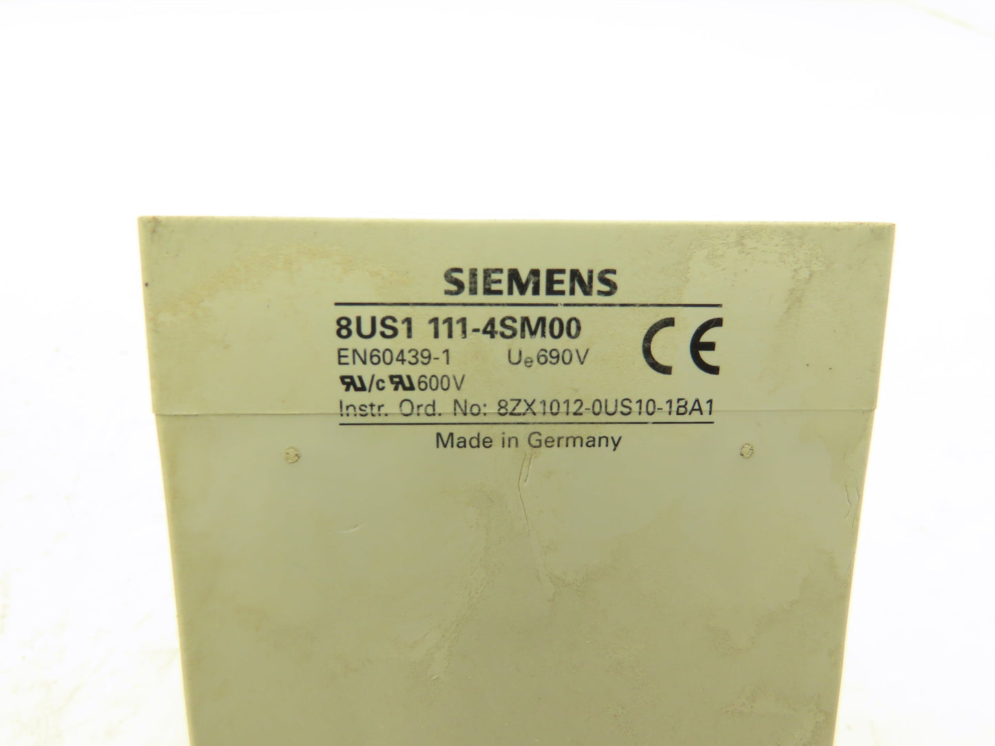 Siemens 8US1 111-4SM00 Busbar Adapters 460v Lot of 3