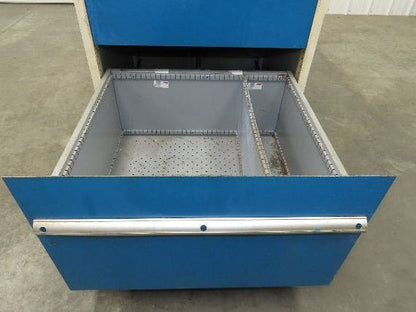 Lista 5 Drawer Industrial Tooling Cabinet 30x29x60" Lyon Stanley Vidmar Box