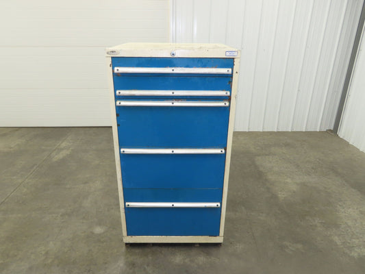 Lista 5 Drawer Industrial Tooling Cabinet 30x29x60" Lyon Stanley Vidmar Box