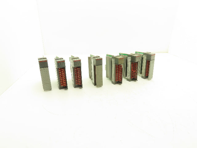 Allen Bradley 1746-OA16 SLC500 Output Module Series C/D Lot Of 7