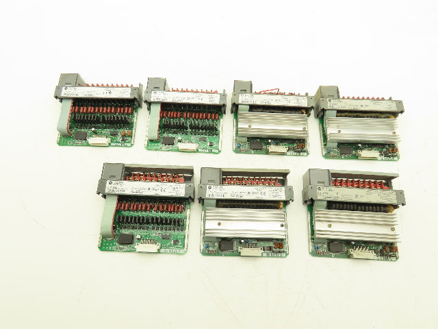 Allen Bradley 1746-OA16 SLC500 Output Module Series C/D Lot Of 7