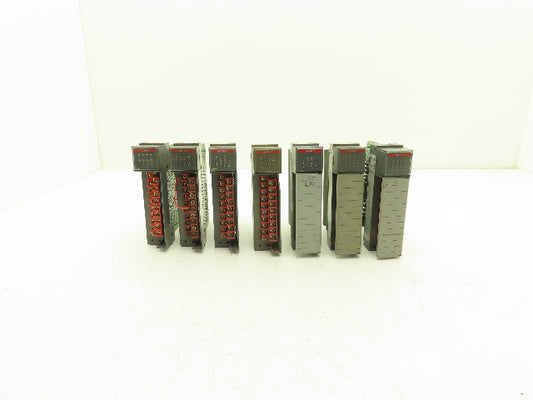 Allen Bradley 1746-OA16 SLC500 Output Module Series C/D Lot Of 7