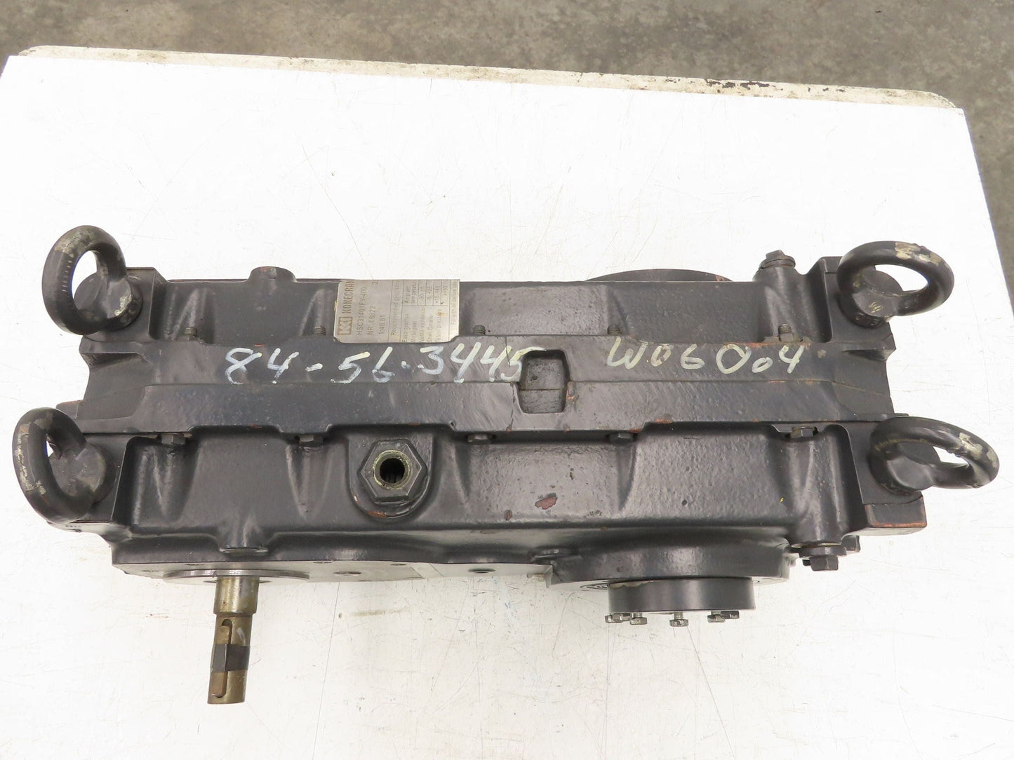 Kone Cranes HSC31401FY-400 Gear Drive Reducer 40.8:1 Gearbox 70mm Hollow Shaft