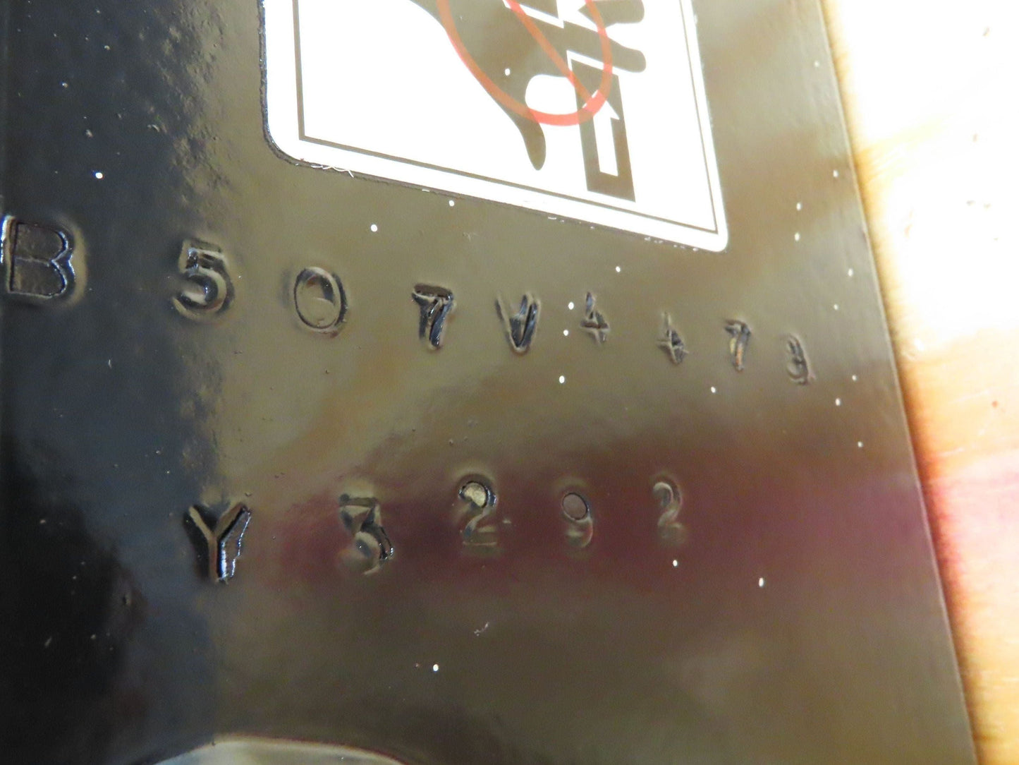 Yale 3292 Duplex Forklift Mast 2-Stage Class 2  No Carriage Missing