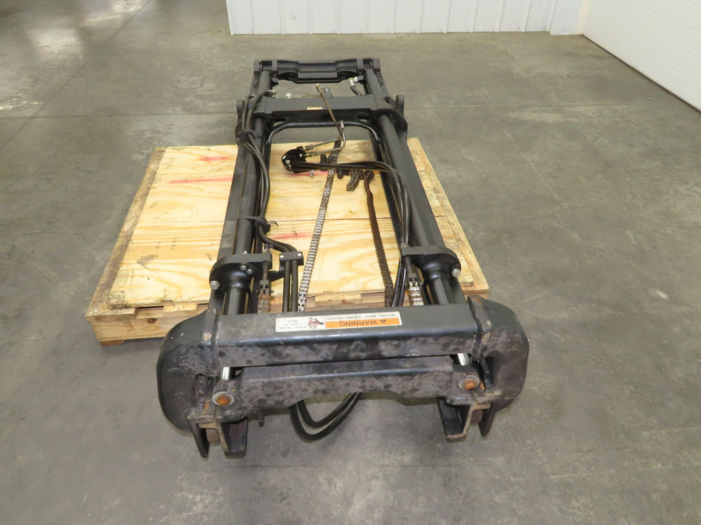 Yale 3292 Duplex Forklift Mast 2-Stage Class 2  No Carriage Missing