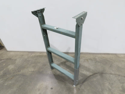 Hytrol MS-8 24"W Conveyor Leg Stationary Floor Support 45-5/8" to 57-5/8"H