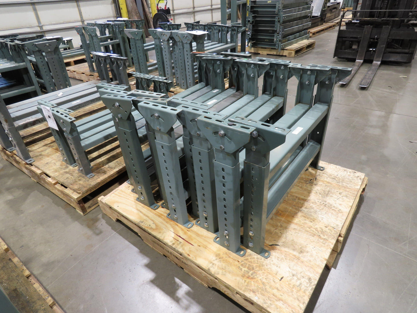 Hytrol MS-6 30"W Conveyor Leg Stationary Floor Support 23-5/8" to 35-5/8"H