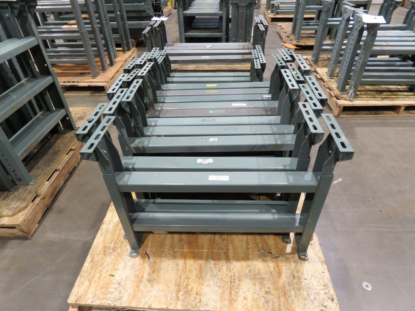 Hytrol MS-6 30"W Conveyor Leg Stationary Floor Support 23-5/8" to 35-5/8"H