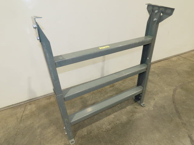 Hytrol LS-7 30"W Conveyor Leg Stationary Floor Support 34" to 46"H