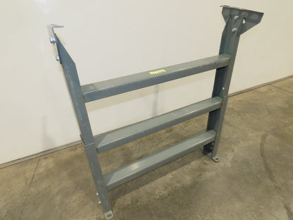 Hytrol LS-7 30"W Conveyor Leg Stationary Floor Support 34" to 46"H