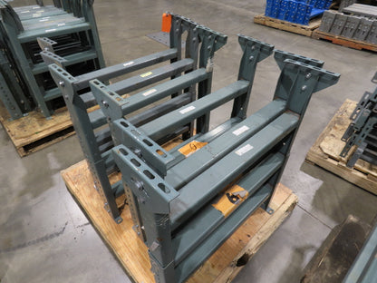 Hytrol LS-7 30"W Conveyor Leg Stationary Floor Support 34" to 46"H