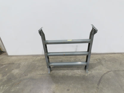 Hytrol LS-7 30"W Conveyor Leg Stationary Floor Support 34" to 46"H