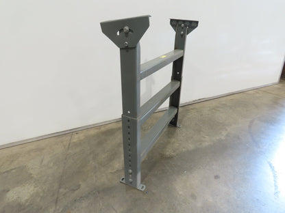 Hytrol LS-7 30"W Conveyor Leg Stationary Floor Support 34" to 46"H