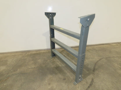 Hytrol LS-7 30"W Conveyor Leg Stationary Floor Support 34" to 46"H