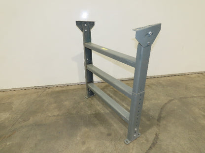 Hytrol LS-7 30"W Conveyor Leg Stationary Floor Support 34" to 46"H