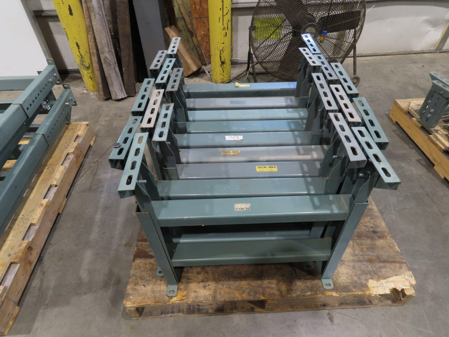 Hytrol MS-6 24"W Conveyor Leg Stationary Floor Support 23-5/8" to 35-5/8"H