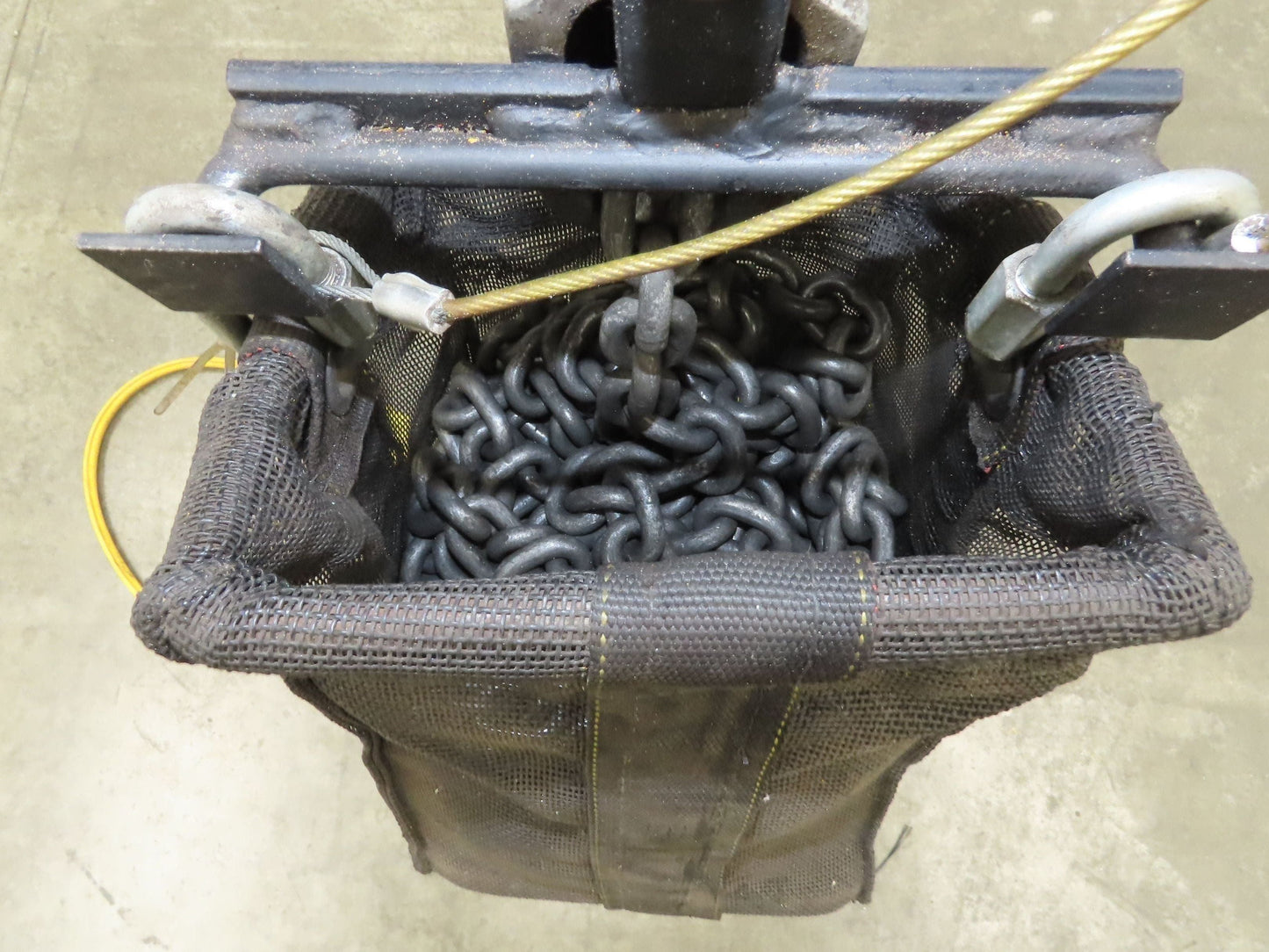 CM Lodestar R 2 Ton Electric Chain Hoist 8 Fpm 14' Lift 635 Power Trolley 3PH