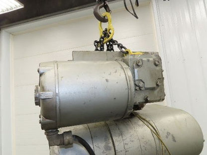 CM Lodestar R 2 Ton Electric Chain Hoist 8 Fpm 14' Lift 635 Power Trolley 3PH