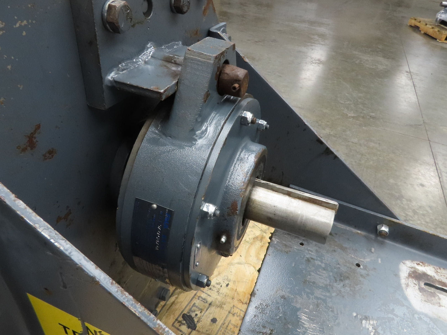 Falk 1110FZ4AA Inline Gearbox Speed Reducer Gear Drive 233:1 Ratio 5RPM Backstop