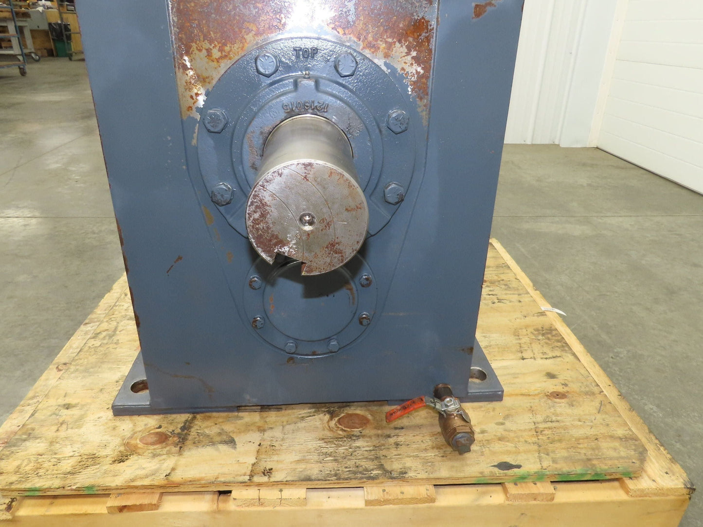 Falk 1110FZ4AA Inline Gearbox Speed Reducer Gear Drive 233:1 Ratio 5RPM Backstop