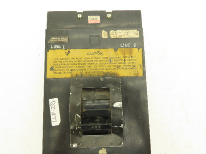 Square D LAF2640036M6269 Molded Case Magnetic Circuit Breaker 400amp 600v