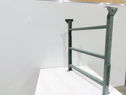 Hytrol MS-8 36"W Conveyor Leg Stationary Floor Support 45-5/8" to 57-5/8"H